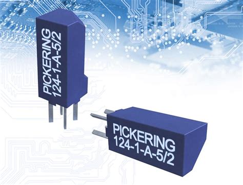 industrys smallest  hole reed relay  pickering electronics debuts  uk