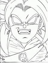 Coloring Broly Pages Line Popular Library Clipart sketch template
