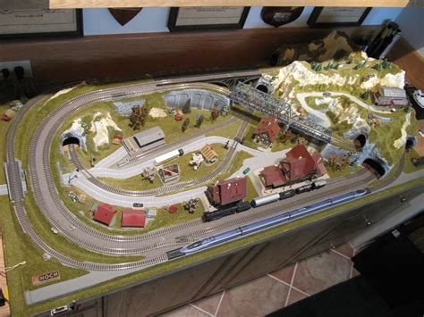 N Scale Train Set My Dad Has Had This N Scale Train Set Fo… Flickr