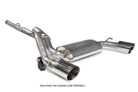 Ford Focus Rs Mk3 Scorpion Cat Back Exhaust With Valve Scc Performance