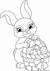 Lapin Paques Easter Oeufs Gratuit Basket Panier Pasen Eggs Kleurplaten Coniglio Pasqua œufs Kleurplaat Remarquable sketch template