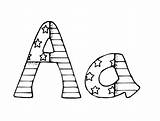 Alfabeto Patriotico Alphabet sketch template