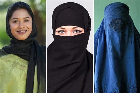 what s the difference between a hijab a niqab and a burka here s all you need to know