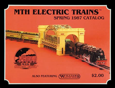 1987 Spring Catalog Mth Electric Trains Lionel Train Sets Lionel