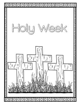 holy week coloring pages  countless smart cookies tpt