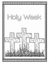 Holy Week Coloring Pages sketch template