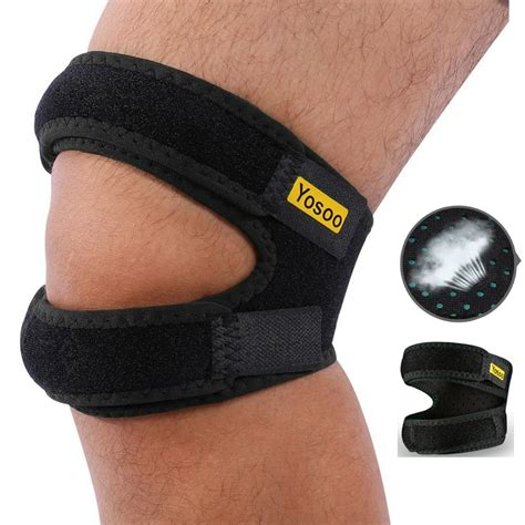 walfront knee support brace men  women knee protector strap band