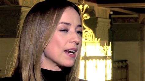actress karine vanasse speaks about her new role in ctv s cardinal youtube