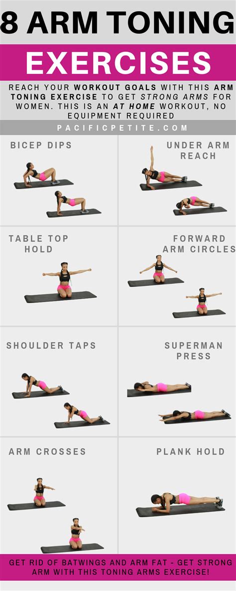 this simple arms workout routine is perfect for women looking to get