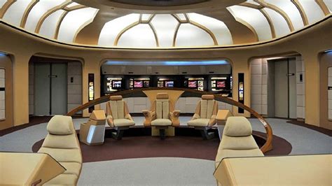 why does the nsa control center look like the bridge from star trek