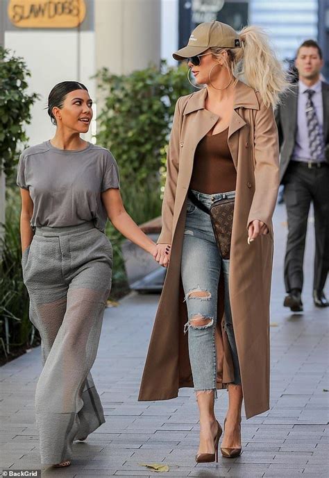 Khloe Kardashian Sports Kanye For President Cap With Sister Kourtney