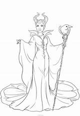 Maleficent Coloring Pages Printable Disney Supercoloring Categories Choose Board sketch template