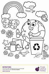 Earth Worksheets Sheets Pollution sketch template