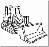 Bulldozer Coloring Pages Getdrawings Color Getcolorings sketch template