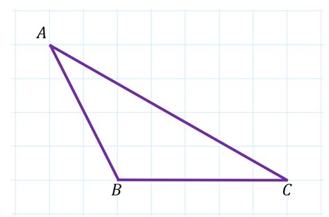 de oppervlakte van een stomphoekige driehoek wrts