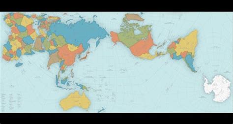authagraph map  worlds  accurate map wins prestigious design