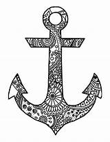 Coloring Anchor Pages Printable Anchors Birijus Adult Color Rope Print Navy Reduced Getcolorings Getdrawings Beautiful Colouring Sheets sketch template