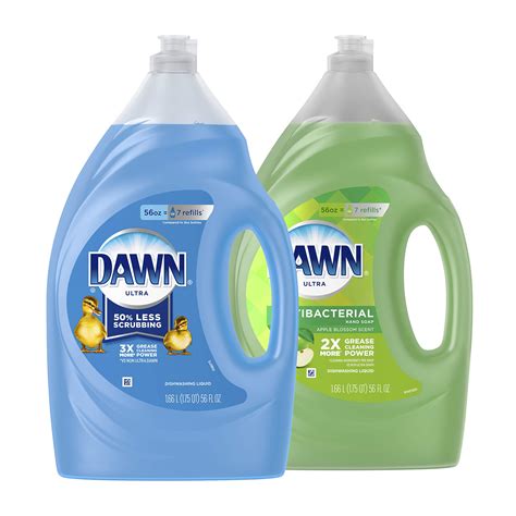 buy dawn dish soap antibacterial hand soap includes  dishwashing liquid refill original
