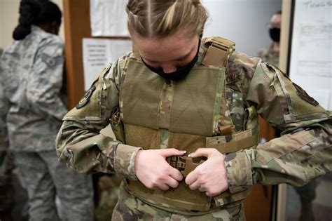 28th sfs defenders receive new female body armor ellsworth air force