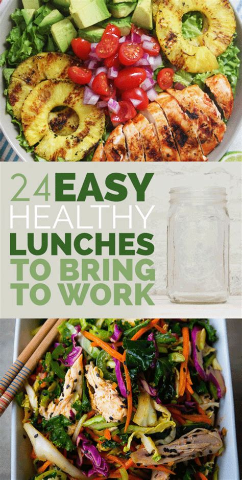 24 Easy Yet Healthy Lunch Treats To Bring To Work This Year