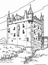 Colorat Castele Castles Planse P31 Chateau Knight Knights Castelli Desene Primiiani Coloringpagesforadult Sassydealz sketch template