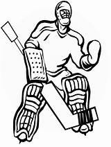 Coloring Pages Nhl Logo Hockey Kids Popular sketch template