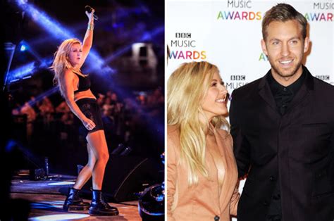 ellie goulding and calvin harris record another song together with a