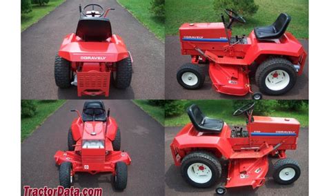 Gravely 8122 Tractor Dimensions Information