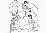 Coloring Pages Kiss Band Kids Getcolorings Aladdin Getdrawings Genie sketch template