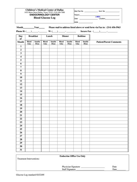 Blood Sugar Chart - Fill Online, Printable, Fillable, Blank | pdfFiller