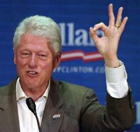 bill clinton  illuminati symbols
