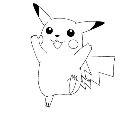 baby pikachu coloring pages sketch coloring page