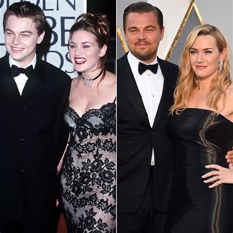 leonardo dicaprio and kate winslet then and now pictures