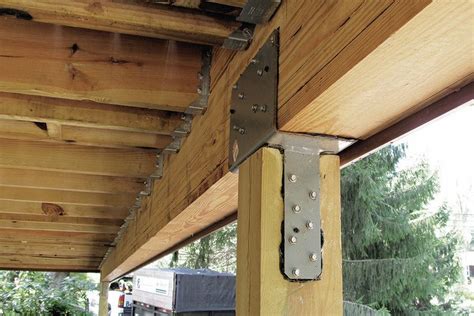 stronger post  beam connections professional deck builder