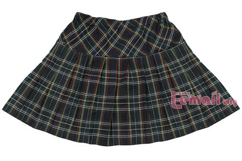 girl sexy jk plaid school mini skirt pleated stripper dancewear cotton tartan ebay