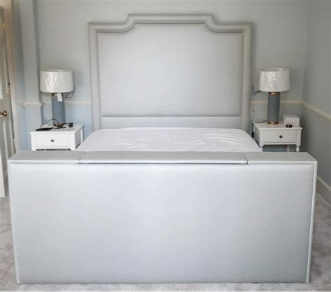 bespoke tv beds style   tv bed tellybeds
