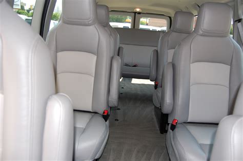 passenger van interior