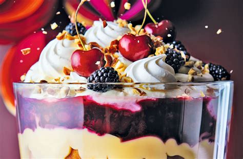 meringue madeleine  winter berry trifle recipe waitrose partners
