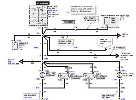 ford  trailer connector wiring diagram  wiring