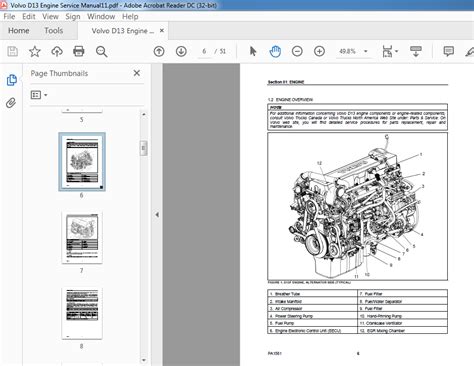 volvo  engine service manual   heydownloads manual downloads