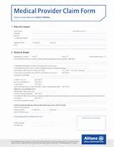 Pictures of Claim Forms Allianz
