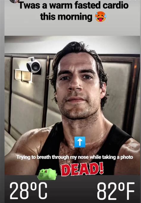 charlie s nasty beautiful thougths — from henry cavill s ig story he