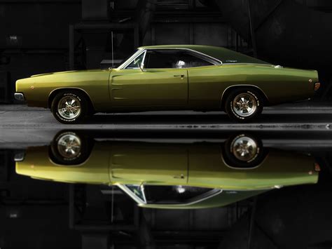 dodge dodge charger muscle cars  car car reflection wallpapers hd desktop  mobile