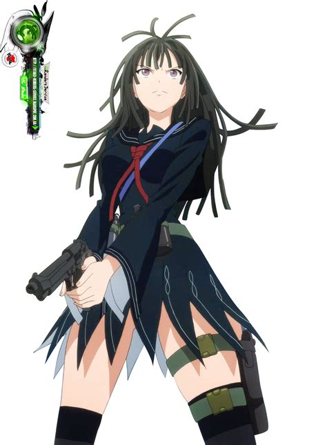 Black Bullet Tendou Kisara Kakoii Armored Render 2vers Ors Anime Renders