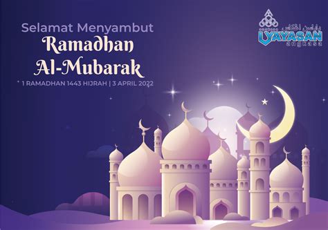 selamat menyambut ramadhan al mubarak   yayasan angkasa