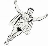 Superboy Pages Superman Webstockreview sketch template