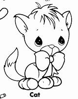 Coloring Pages Precious Moments Cat Bing Animal Pano Seç sketch template