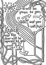 Knock Colouring Reflective Parable Labor sketch template