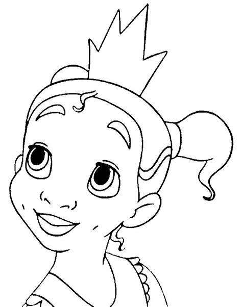 tiana coloring pages printable disney princess coloring pages