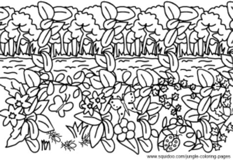 jungle coloring pages hubpages